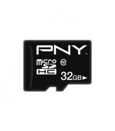 Tarjeta memoria micro secure digital micro sdhc pny performance plus 32gb clase 10 uhs + adaptador sd