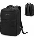 Mochila subblim compact backpack 15l para portátiles hasta 15.6'/ repelente al agua/ cinta para trolley/ negra