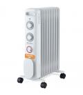 Radiador de aceite grunkel rd-2500s/ 3 potencias/ 2500w/ 11 elementos caloríficos