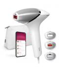 Depiladora de luz pulsada philips lumea ipl serie 8000/ con cable/ incluye 4 accesorios