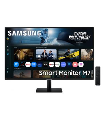Smart monitor samsung m7 s32fm702uu 32'/ 4k/ multimedia/ smart tv/ negro