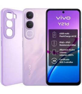 Smartphone vivo y21d 6gb/ 256gb/ 6.68'/ púrpura
