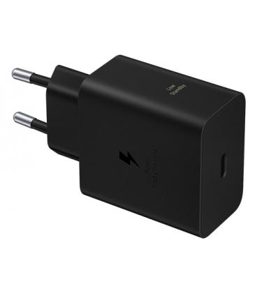 Cargador Samsung EP-T6010NBEGWW 60W USB-C Negro carga rápida y protección avanzada
