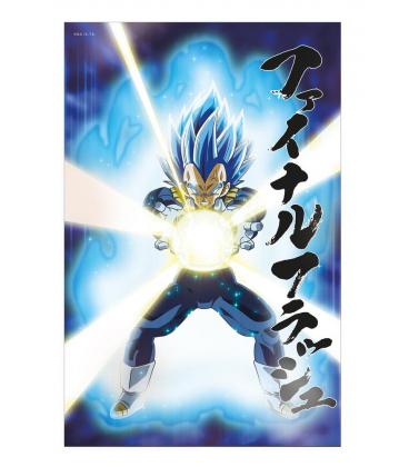 Poster 3d 58x38cm universe survival vegeta dragon ball super
