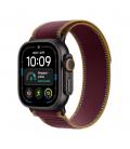 Smartwatch apple watch u4 gps+cell 49mm black titanium case with burgundy trail loop s - m