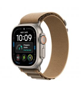 Smartwatch apple watch u4 gps+cell 49mm natural titanium case with desert alpine loop l