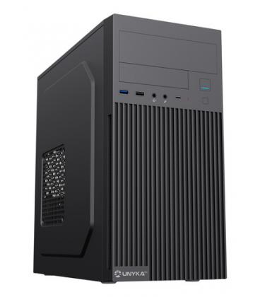 Caja ordenador semitorre unykach c260 matx negra 500w
