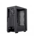 Caja ordenador gaming einarex p100 core atx cristal templado negra
