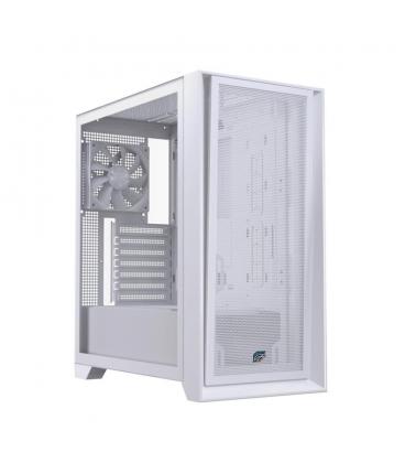 Caja ordenador gaming einarex p600 core atx cristal templado blanca