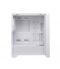 Caja ordenador gaming einarex p600 core atx cristal templado blanca