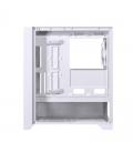Caja ordenador gaming einarex p600 core atx cristal templado blanca