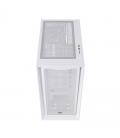 Caja ordenador gaming einarex p600 core atx cristal templado blanca