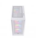 Caja ordenador gaming einarex p600 rgb atx cristal templado blanca