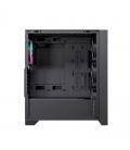 Caja ordenador gaming einarex p600 rgb atx cristal templado negra