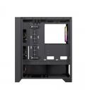 Caja ordenador gaming einarex p600 rgb atx cristal templado negra