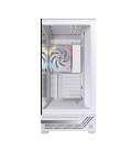 Caja ordenador gaming einarex s800 rgb atx cristal templado blanca