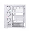 Caja ordenador gaming einarex s800 rgb atx cristal templado blanca
