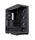 Caja ordenador gaming einarex z1k rgb atx cristal templado negra