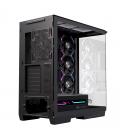 Caja ordenador gaming einarex z1k rgb atx cristal templado negra