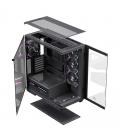 Caja ordenador gaming einarex z1k rgb atx cristal templado negra