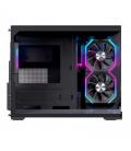 Caja ordenador gaming einarex sm300 rgb matx cristal templado negra