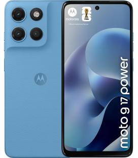 Motorola moto g17 power 17,1 cm (6.72") Ranura híbrida Dual SIM Android 15 USB Tipo C 4 GB 256 GB 6000 mAh Azul
