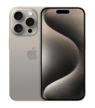Telefono movil smartphone apple iphone 15 pro 5g - 256gb - 6.1 pulgadas titanium acondicionado