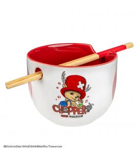 Tazon de ramen y palillos cinereplicas one piece netflix tony tony chopper