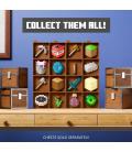 Replica the noble collection minecraft cofre de botin cuevas