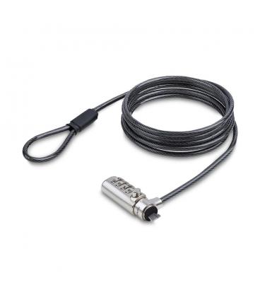 Cable seguridad startech combinacion para portatil 1.5m