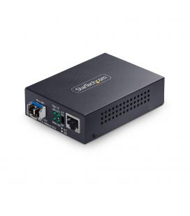 Conversor de medios de fibra startech lc monomodo para redes hasta 40km