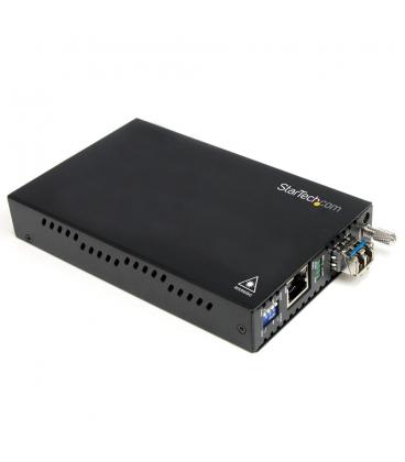 Conversor de medios gigabit a fibra startech lc multimodo para redes 550m