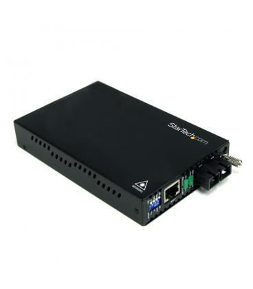 Conversor de medios ethernet a fibra startech lc multimodo para redes 2km