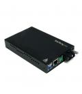 Conversor de medios ethernet a fibra startech lc multimodo para redes 2km