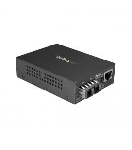Conversor de medios ethernet a fibra startech sc multimodo para redes 550m