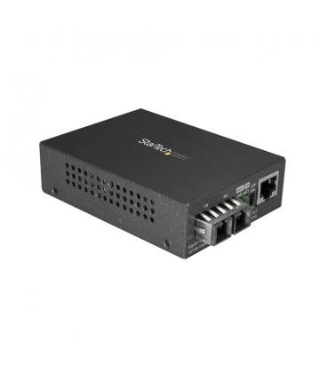 Conversor de medios ethernet a fibra startech sc multimodo para redes 550m