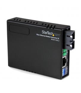 Conversor de medios ethernet a fibra startech sc multimodo para redes 2km
