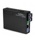 Conversor de medios ethernet a fibra startech sc multimodo para redes 2km