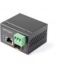 Conversor de medios fibra a ethernet startech industral