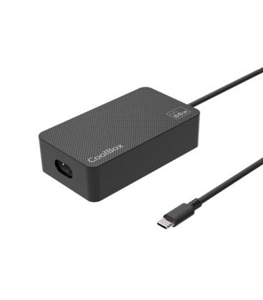 CoolBox CARGADOR PORTATIL GAN USB-C 65W