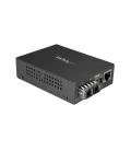 Conversor de medios gigabit ethernet a fibra startech sc monomodo para redes