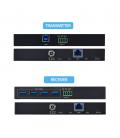 Extensor usb 3.0 por ethernet startech 4 puertos