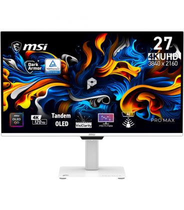 Monitor gaming msi pro max 271upxw12g 26.5 pulgadas 4k uhd 120hz