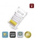 Conector rj45 wp wpc - mdp - 883 - 6up - r50t cat. 6 macho