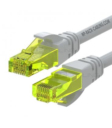 Cable de red wp latiguillo rj45 u - utp cat.6a 1m gris