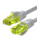 Cable de red wp latiguillo rj45 u - utp cat.6a 1m gris