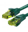 Cable de red wp latiguillo rj45 u - utp cat.6a 3m verde