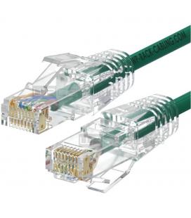 Cable de red slim wp latiguillo rj45 u - utp cat.6a 3m verde