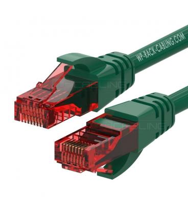 Cable de red wp latiguillo rj45 u - utp cat.6 0.2m verde