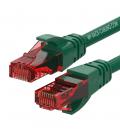 Cable de red wp latiguillo rj45 u - utp cat.6 0.2m verde
